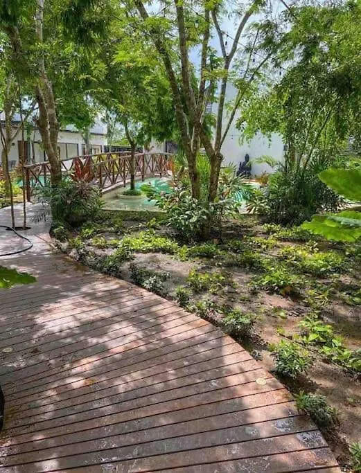 아파트 Dk32 15 Min To Beach Tulum Jungle Suite *Pool *Gym