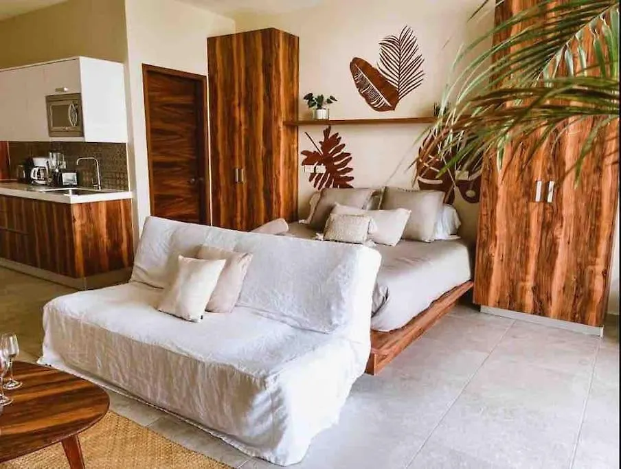 Dk32 15 Min To Beach Tulum Jungle Suite *Pool *Gym 아파트