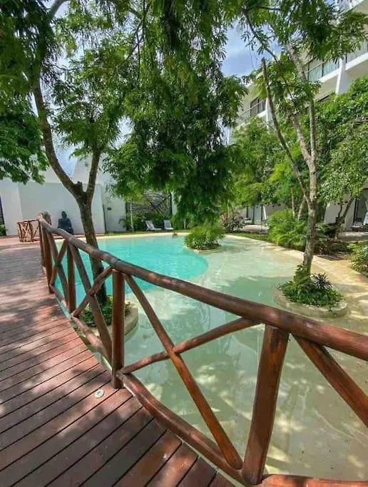 Dk32 15 Min To Beach Tulum Jungle Suite *Pool *Gym